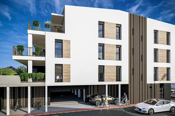 Harmonya facade rue